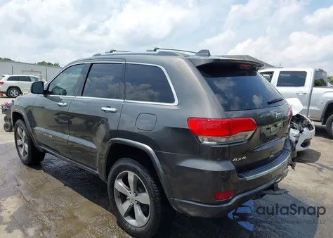 2015 Jeep Grand Cherokee Overland из США, поврежденный, VIN 1C4RJFCG5FC234657